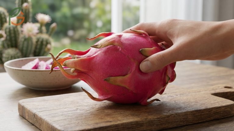 How to tell if dragon fruit is ripe requires tracking 30-32 days from the flowering date for optimal sweetness.