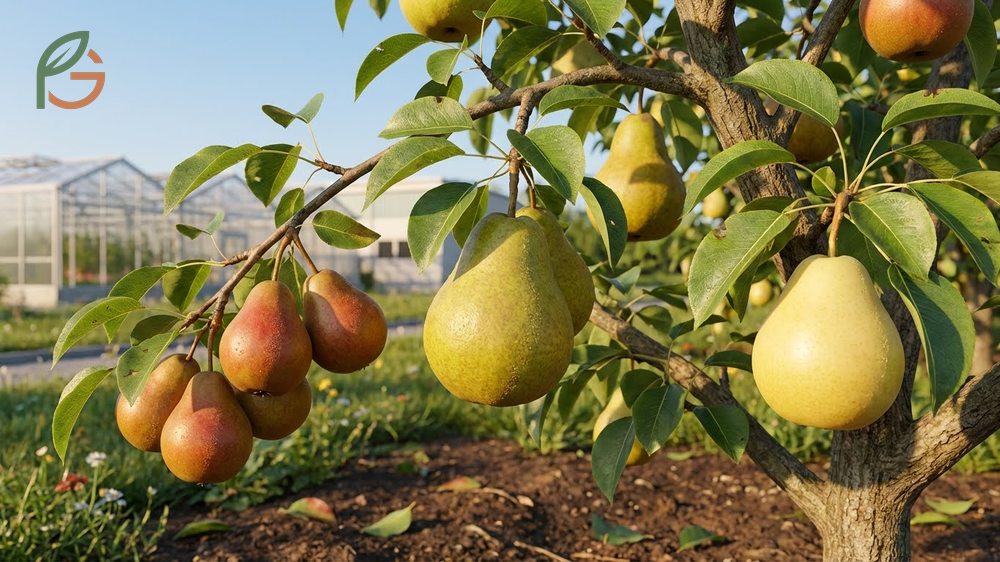 Resistant pear varieties like Magness and Warren offer genetic tolerance against fire blight for sustainable orchard management.