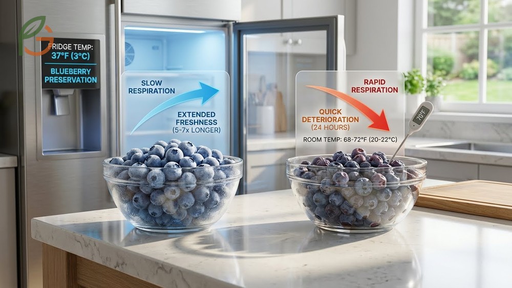 Should blueberries be refrigerated is essential as cool temperatures slow down the natural spoilage process.