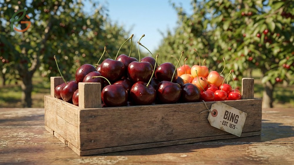 Best varieties of each type include Bing for fresh eating and Montmorency for baking purposes.