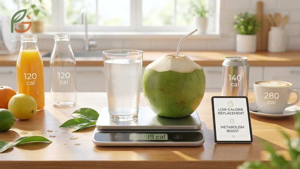 Is coconut water good for weight loss strategies using low calorie hydration to support metabolic health.