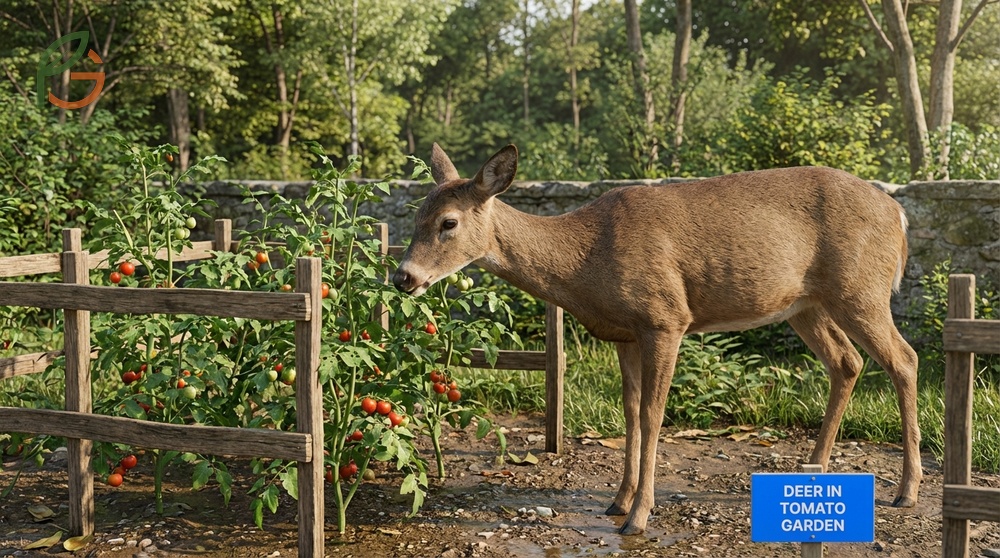 Will deer eat tomato plants depends on local population density and the availability of their favorite foods like beans and peas.