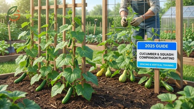 Can you plant cucumbers and squash together with expert tips on spacing and pest management for healthy yields.