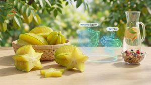 Health Benefits of Starfruit: Immunity & Fiber Support