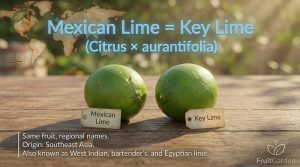 Mexican Lime vs Key Lime: Are They the Same?