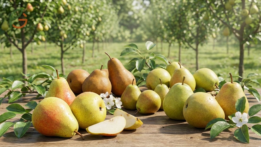 Pear varieties self pollinating options include reliable producers like Kieffer and Seckel for home orchards.