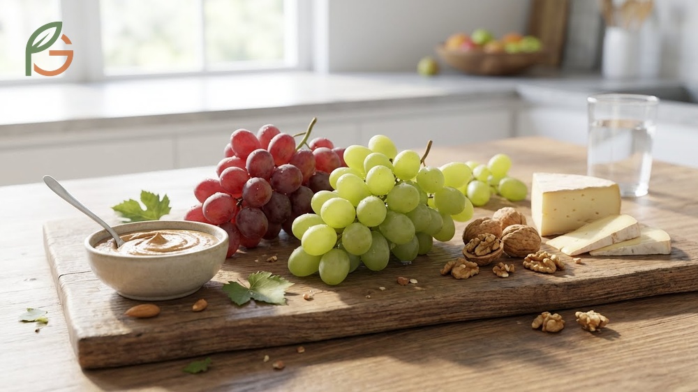 Best ways to eat grapes for blood sugar control by pairing them with protein sources like nuts or cheese.