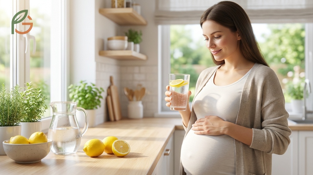 Is lemon water good for pregnant women works by increasing voluntary fluid intake by 20 to 30 percent.