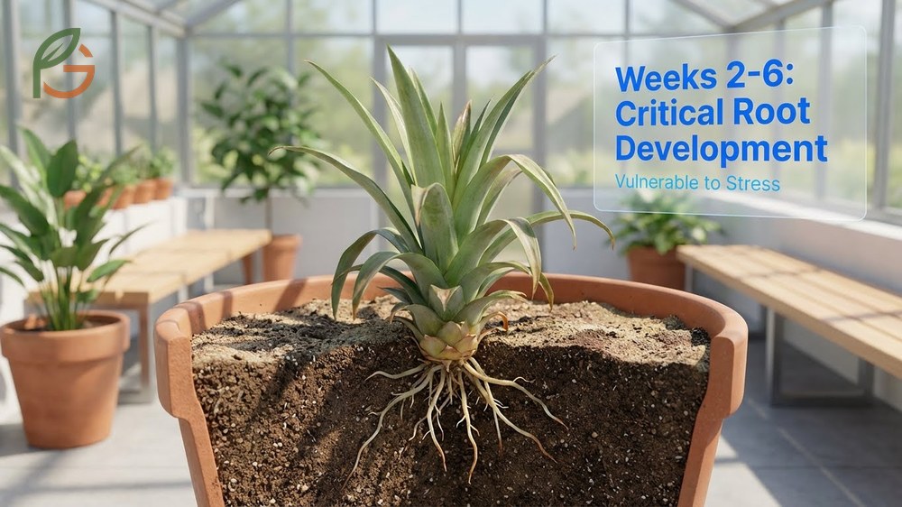 How to grow a pineapple and avoid mistakes like overwatering or using the wrong soil type.