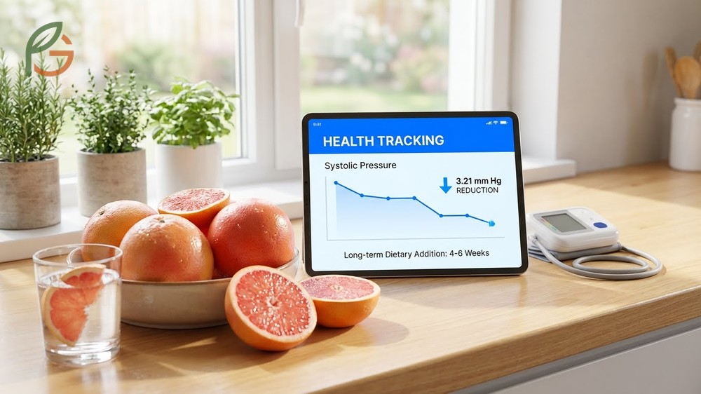 Grapefruit for high blood pressure diet tips suggesting pink varieties and potassium rich food combinations.