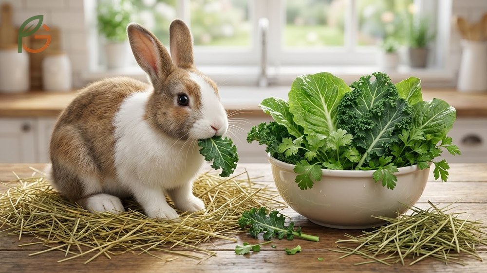 Safe vegetables for rabbits include dark leafy greens like romaine and kale constituting 10-15 percent of daily intake.