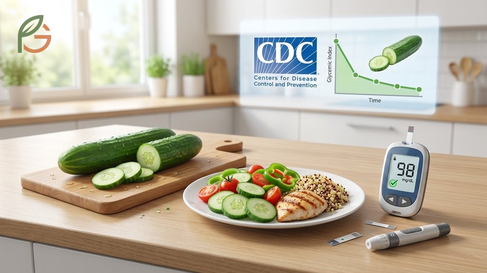 Are cucumbers good for diabetics due to compounds that may actively help lower blood glucose levels.