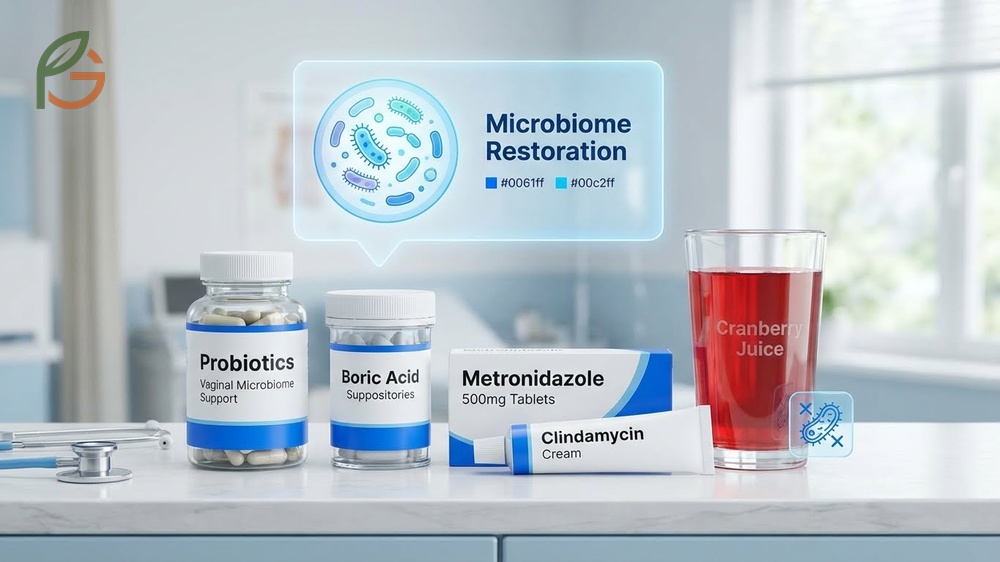 Cranberry juice for BV alternatives include probiotics and boric acid which target the vaginal microbiome directly.