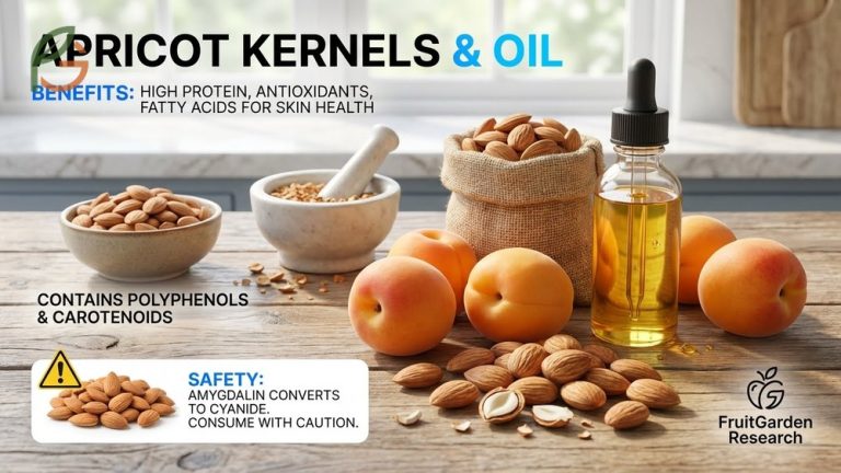 Benefits of apricot kernels include high protein levels and antioxidant compounds for nutritional support.