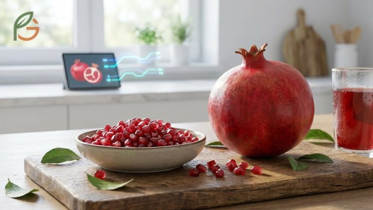 How many calories in a pomegranate depends on size with one whole fruit containing 234 calories and 11g of fiber.