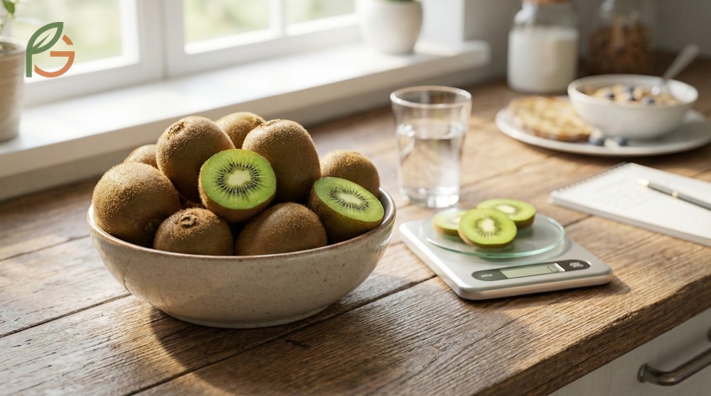 Is kiwi good for weight loss illustrated by its high fiber content that promotes satiety and stable blood sugar.