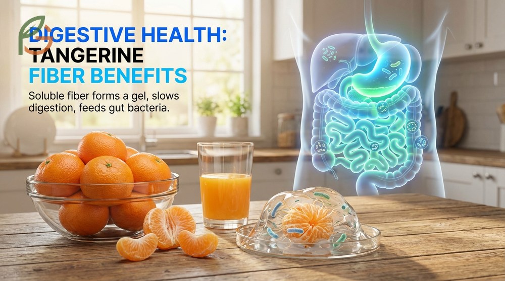 Digestive health tangerines contain 1.3g of soluble fiber to support gut bacteria and regularity.