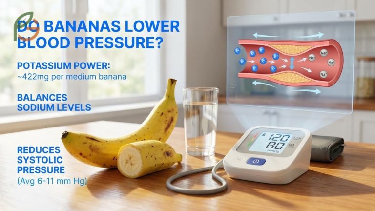 Do bananas lower blood pressure effectively with 422mg of potassium per fruit to balance sodium levels.