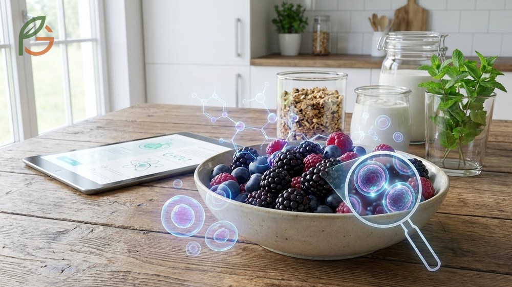 Health benefits of blackberries include cardiovascular support and reduced inflammation from anthocyanins.