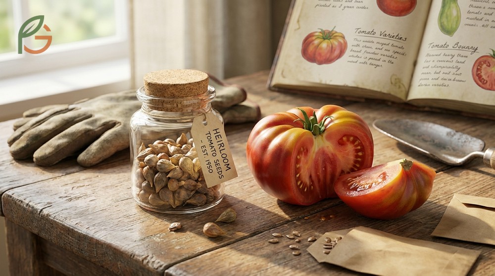 Heirloom tomato plant seeds offer superior flavor diversity and the ability to save seeds for future planting seasons.