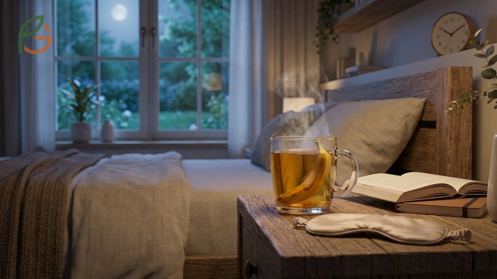 Natural sleep aid alternatives such as chamomile and lavender aromatherapy complement banana tea routines.