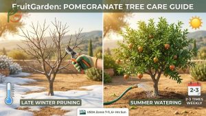 Pomegranate Tree Care: Pruning and Watering Guide