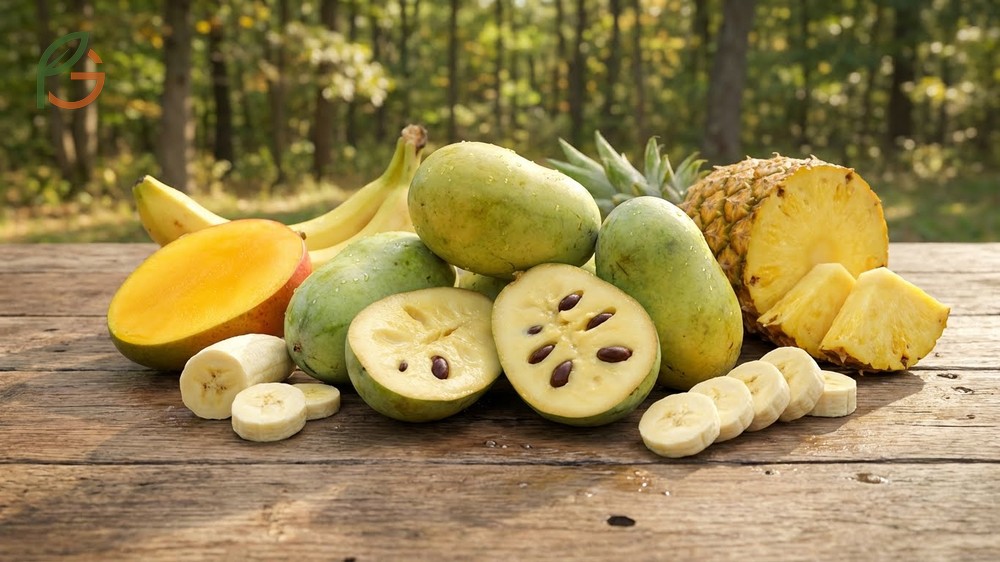 What does pawpaw taste like with its complex layering of banana and mango flavors followed by subtle citrus notes.