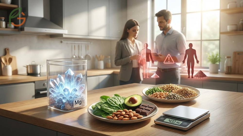 Daily magnesium intake requirements range from 310 to 420 mg for adults to maintain optimal health and prevent deficiency.