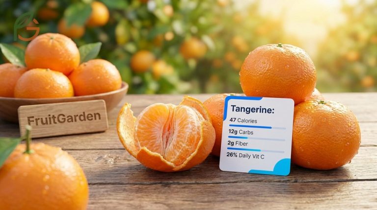 How many calories in a tangerine is answered by 47 calories per medium fruit with natural sweetness.
