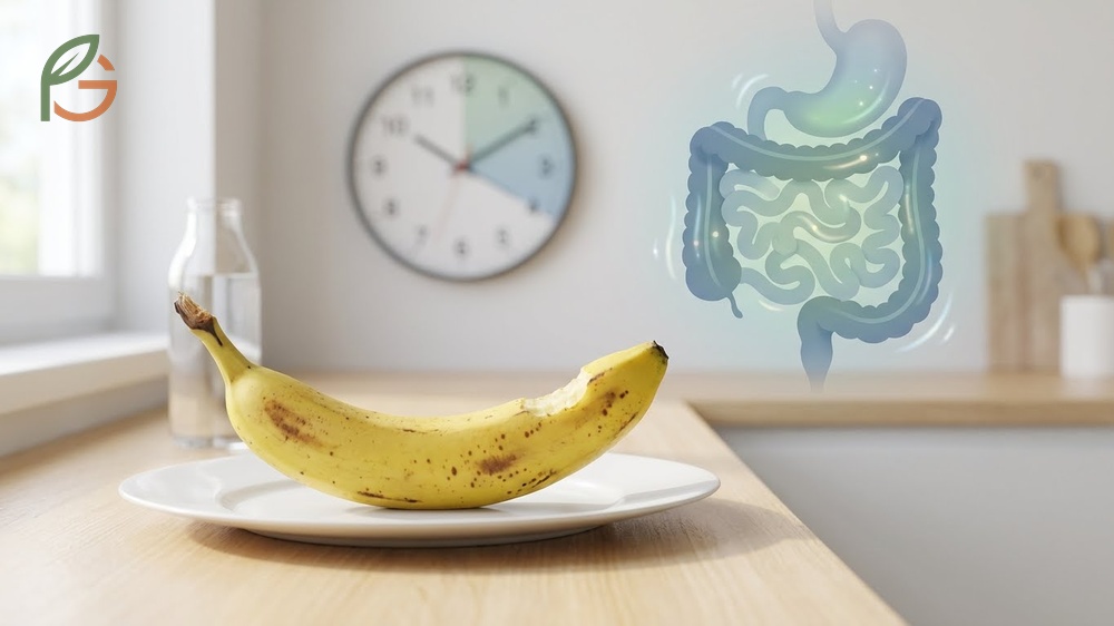 Banana intolerance symptoms include gas and bloating within 30 minutes distinguishable from allergic reactions.
