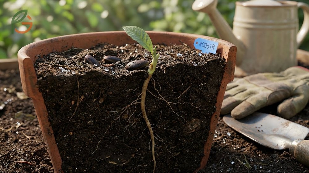 Fresh pawpaw seeds extracted from ripe fruit ready for immediate moisture storage to maintain viability.