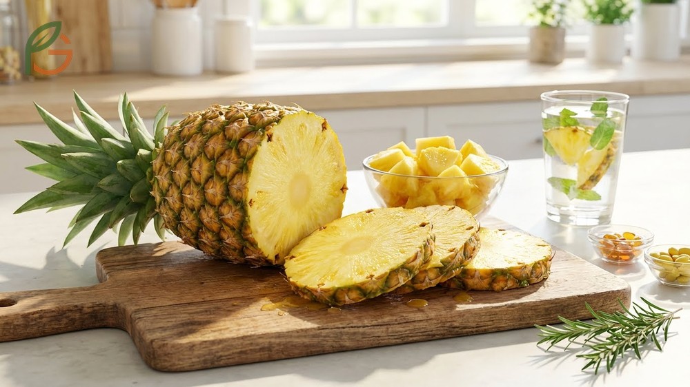 Is pineapple good for you as a low calorie fruit delivering significant vitamins and minerals in one cup.