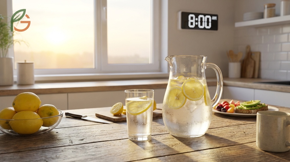 Best time to drink lemon water is 15 to 30 minutes before breakfast to kickstart metabolism and digestion.
