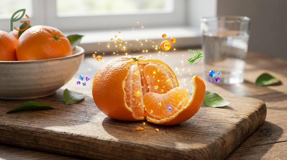 How many calories in a tangerine depends on size with medium fruits containing just 47 calories and 12g carbs.