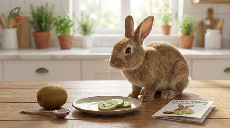 Can rabbits eat kiwi in small amounts to prevent digestive upset and obesity issues.