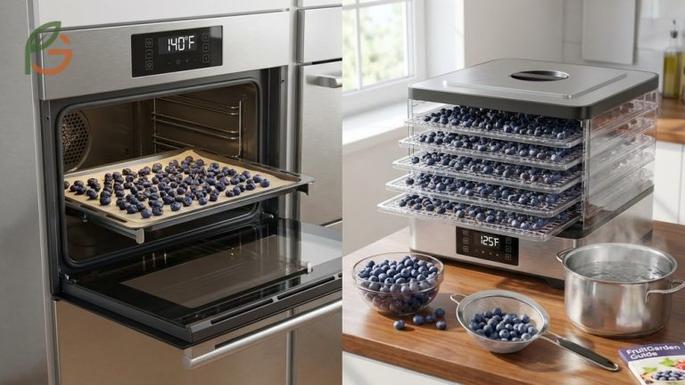 How to dehydrate blueberries guide details methods for using ovens and dehydrators to preserve fresh fruit.