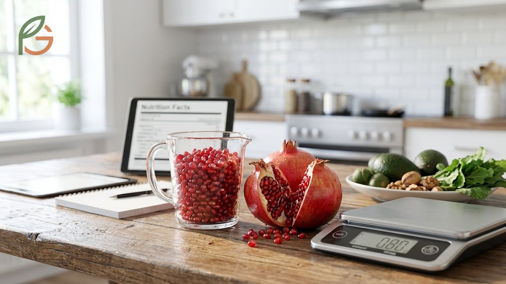 Keto friendly fruits analysis shows pomegranates have too many carbs with 14.7g net carbs per 100g serving.