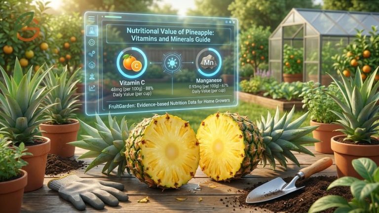 Nutritional value of pineapple includes fifty calories and essential minerals making it a healthy tropical choice.