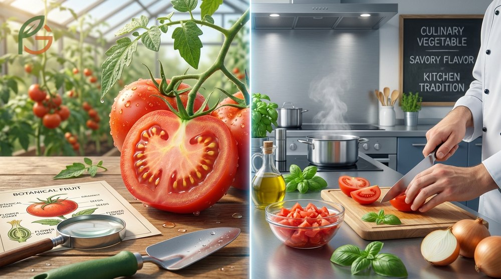 Is a tomato a fruit or a vegetable involves botanical definitions based on seeds versus culinary usage in savory dishes.