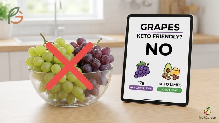 Are grapes keto friendly guide explaining carb content and gluten facts for dieters.