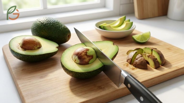 Brown spots in avocado caused by oxidation or bruising which are generally safe to eat after trimming.