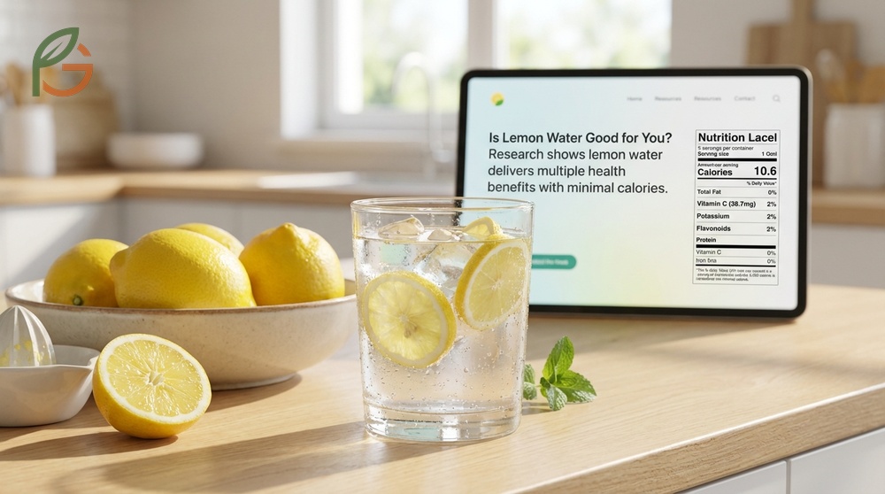 Is lemon water good for you offering 38 mg of vitamin C per 100g of raw juice for immune support.