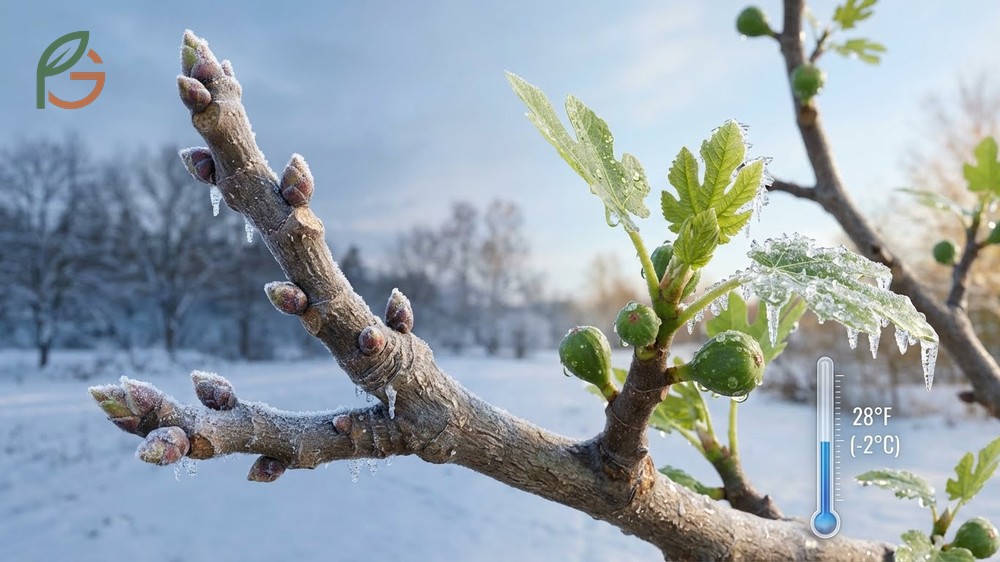 Frost tolerant figs protection using frost blankets to shield tender spring shoots from late freezes.