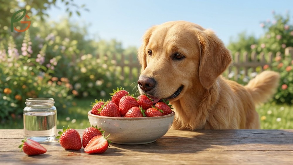 Are strawberries good for dogs offering antioxidants and teeth whitening enzymes with low calories.