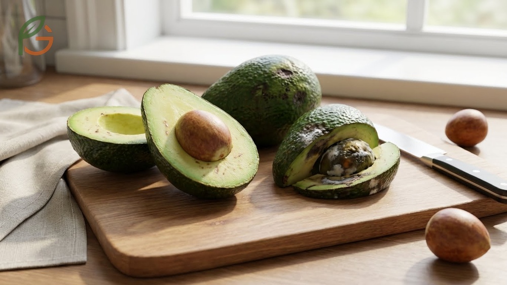 Can you eat avocado with brown spots by removing discoloration and checking for rancid odors or mold.