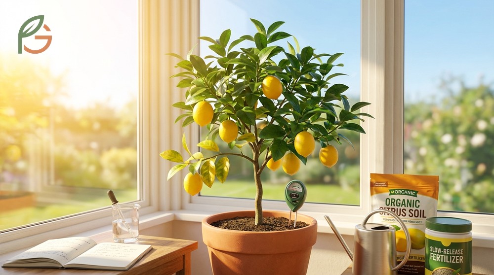 Essential care requirements for pear trees include 6 to 8 hours of sunlight and weekly deep watering.