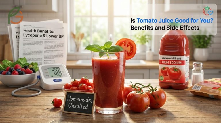 Is tomato juice good for you depends on sodium levels as it delivers 41 calories per cup and powerful antioxidants like lycopene.
