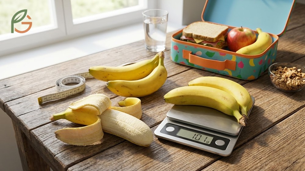 Calories in small banana offer a lighter snack option with just 90 calories per 6 inch fruit.