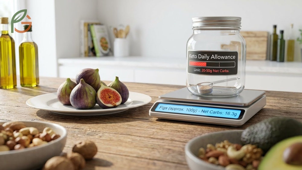 Are figs keto friendly analysis showing net carbohydrate content relative to ketogenic diet daily limits.