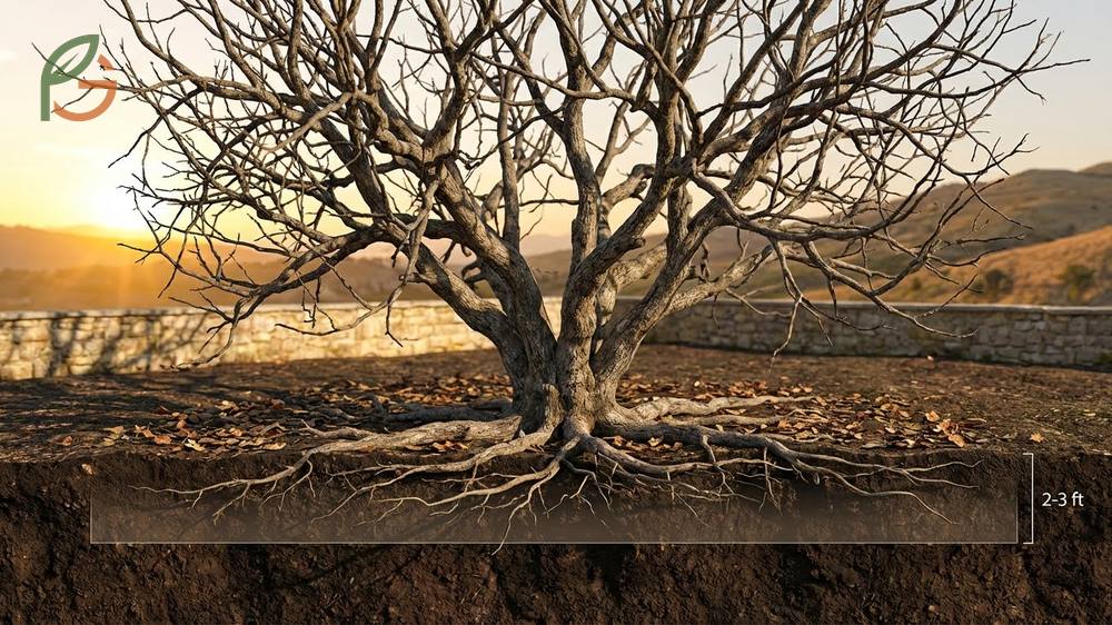 Black Mission fig tree planting requirements for full sun exposure and proper spacing.